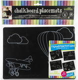 Chalkboard Placemats 9&quot;X12&quot; 4/Pkg