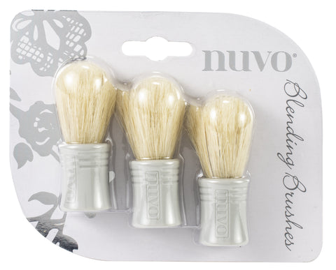 Nuvo Blending Brushes 3/Pkg