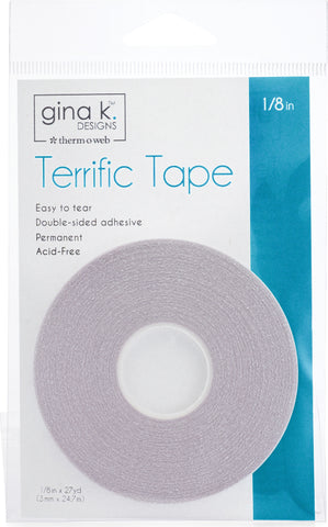 Gina K Designs Terrific Tape 1/8"X27yds