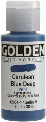 Golden Fluid Acrylic Paint Series 9 1oz
