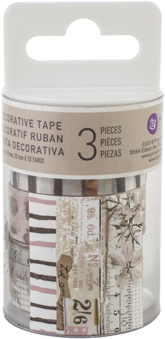 Prima Marketing Decorative Tape 3/Pkg