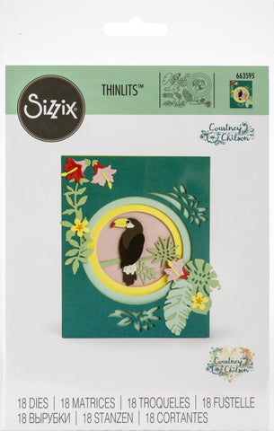 Sizzix Thinlits Dies By Courtney Chilson 18/Pkg