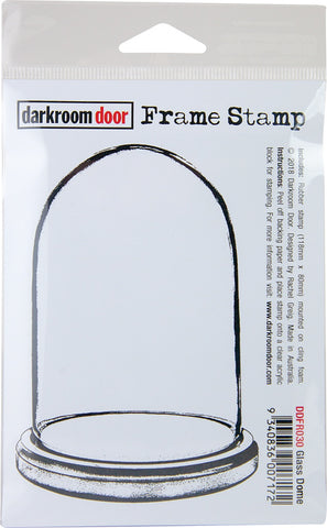 Darkroom Door Frame Cling Stamp 4.6"X3"