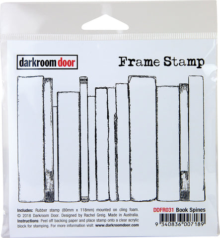 Darkroom Door Frame Cling Stamp 4.2"X3.1"