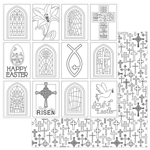 Easter Joy Double-Sided Cardstock 12"X12"