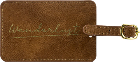 Kaiser Style PU Leather Luggage Tag