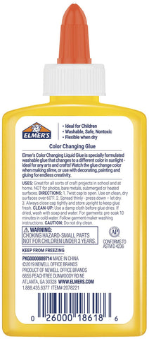 Elmer's Color Changing Glue 5oz