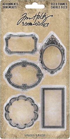Idea-Ology Metal Deco Frames 5/Pkg
