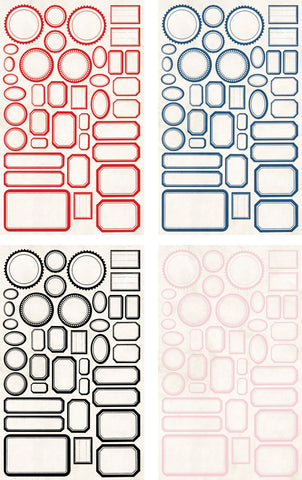 Idea-Ology Classic Label Stickers 152/Pkg