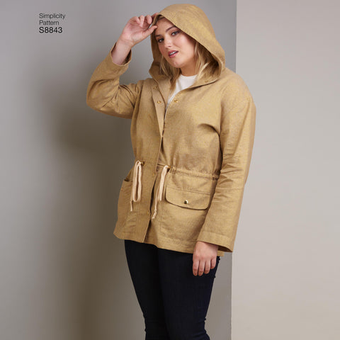 Simplicity Misses Anorak With Or Without Hood