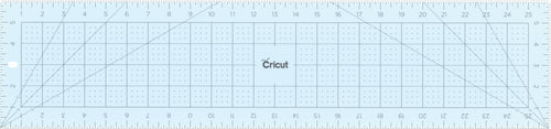 Cricut Acrylic Ruler 6"X26"