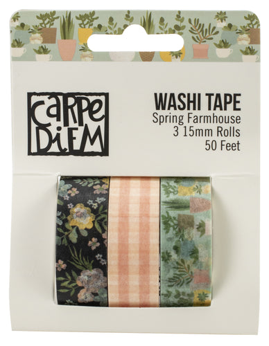 Simple Stories Spring Farmhouse Washi Tape 3/Pkg