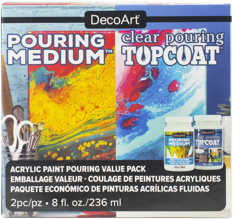 Acrylic Paint Pouring Value Pack 2/Pkg