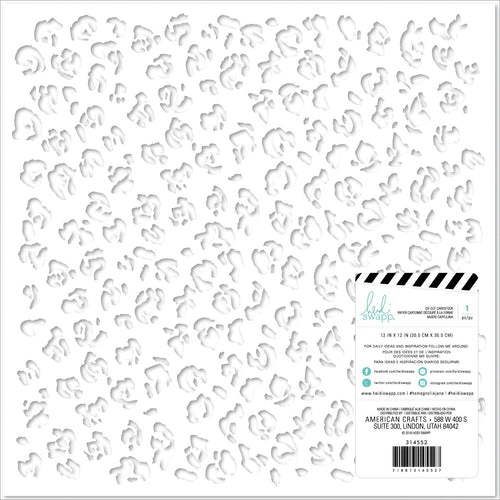 Heidi Swapp Color Fresh Die-Cut Cardstock 12"X12"