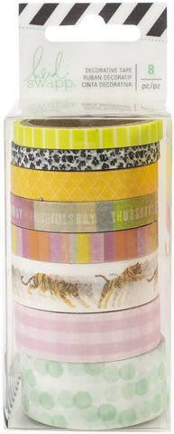 Heidi Swapp Color Fresh Washi Tape Rolls 8/Pkg