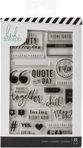 Heidi Swapp Color Fresh Clear Stamps