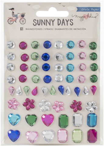 Maggie Holmes Sunny Days Rhinestones 61/Pkg