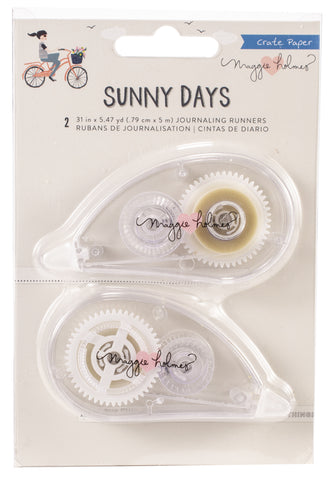 Maggie Holmes Sunny Days Journal Runner 2/Pkg