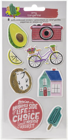 Amy Tan Stay Sweet Stickers 8/Pkg