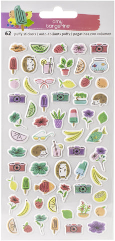 Amy Tan Stay Sweet Stickers 62/Pkg