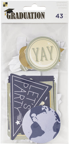 Graduation Ephemera Die-Cuts 43/Pkg