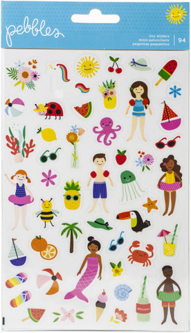 Oh Summertime Clear Stickers 94/Pkg