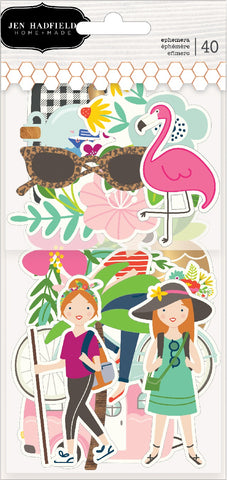 Chasing Adventures Ephemera Cardstock Die-Cuts 40/Pkg