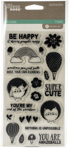 Rainbow Roux Clear Stamps