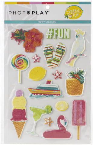 Squeeze In Some Fun Puffy Stickers