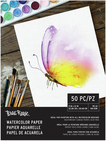 Brea Reese Watercolor Paper Pad 9&quot;X12&quot;