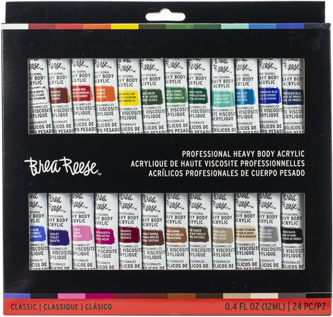 Brea Reese Acrylic Paint Set 24/Pkg