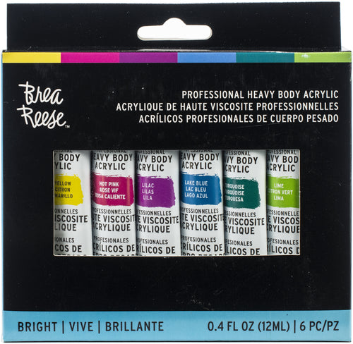 Brea Reese Acrylic Paint Set 6/Pkg