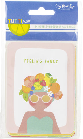 Tutti Frutti Double-Sided Journal Cards 24/Pkg