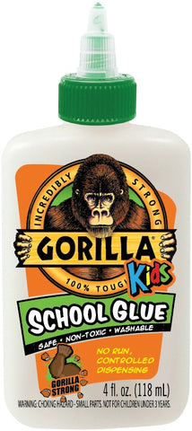 Gorilla Washable White School Glue