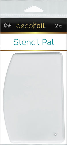 Deco Foil Stencil Pal 3.75"X5.2" 2/Pkg
