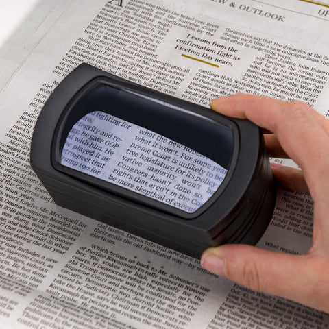Carson FreeStand LED Lighted Hands Free Loupe Magnifier