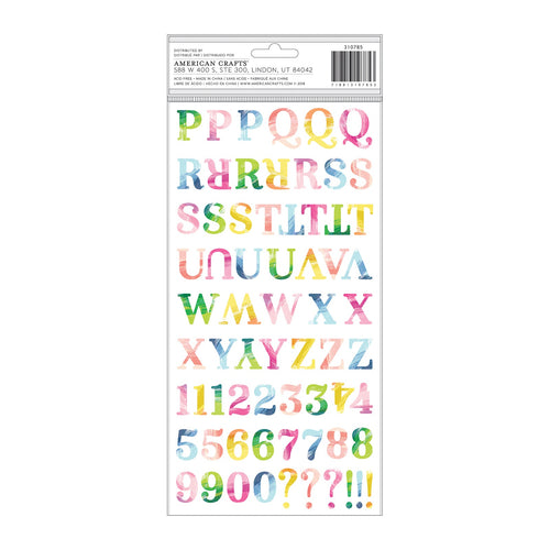 Paige Evans Horizon Thickers Stickers 5.5"X11" 134/Pkg