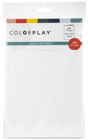 PhotoPlay A2 Card Bases 20/Pkg