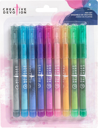 Creative Devotion Fine Tip Pens 9/Pkg