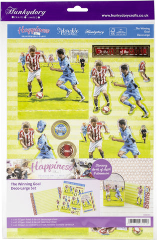 Hunkydory Happiness Is... A4 Decoupage Large Set