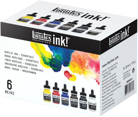 Liquitex Professional Ink! Set 30ml 6/Pkg