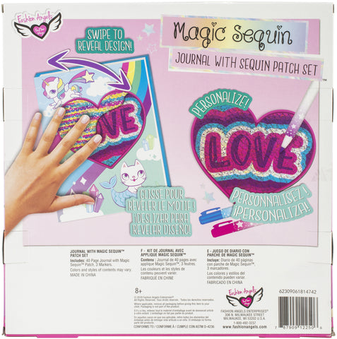 Magic Sequin Journal & Patch Design Kit