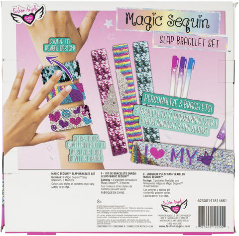 Magic Sequin Slap Bracelet Design Kit