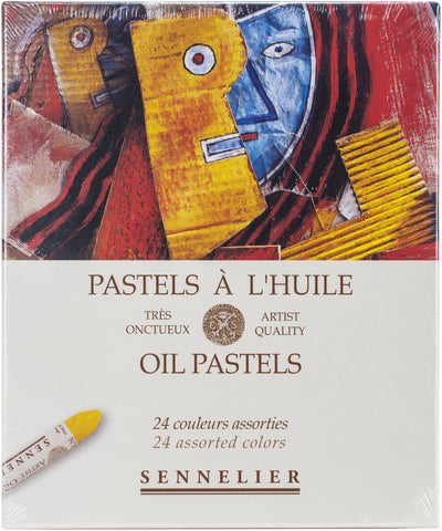 Sennelier Oil Pastels Set 24/Pkg