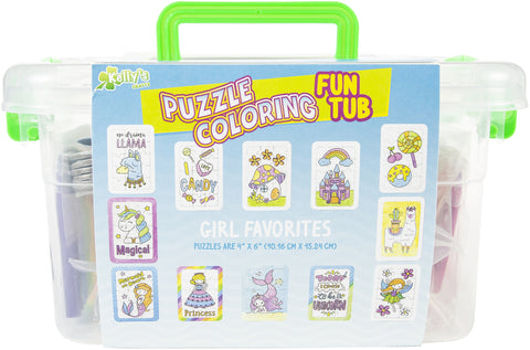Kelly's Crafts Puzzle Kit Fun Tub