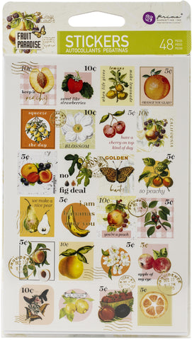 Prima Marketing Fruit Paradise Stickers 48/Pkg