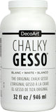 DecoArt Chalky Gesso Ultra-Matte Primer 32oz