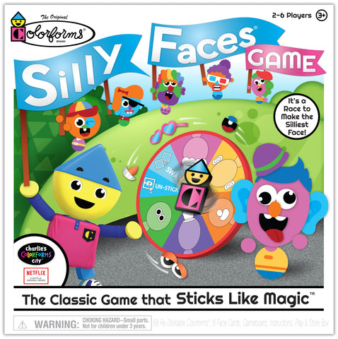 Colorforms(R) Silly Faces Game
