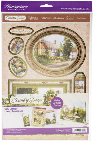 Hunkydory Country Days Luxury A4 Topper Set