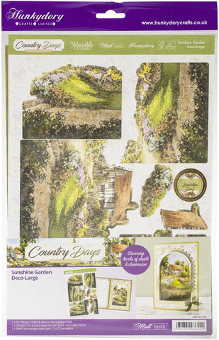 Hunkydory Country Days A4 Decoupage Large Set